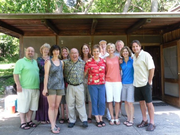 Summer 2011: The 30th year reunion of our study abroad group. (Photo courtesy of Anne Walsh Gorski)
