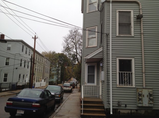 My condo building in Jamaica Plain, Boston