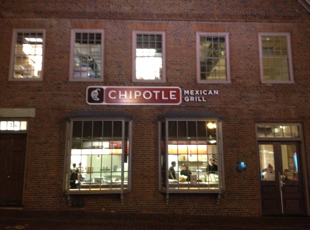 Chipotle, downtown Boston (Photo: DY)