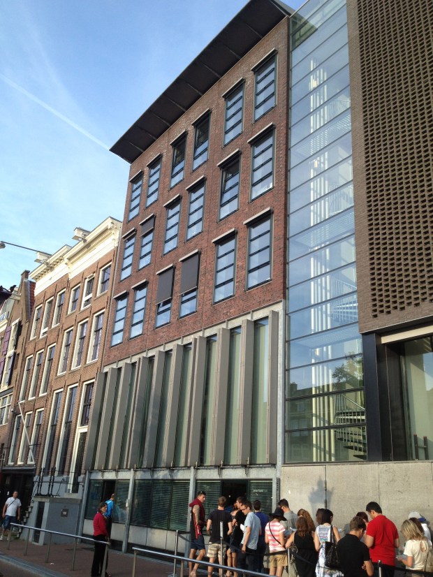 Anne Frank House museum, Amsterdam (Photo: DY, 2013)