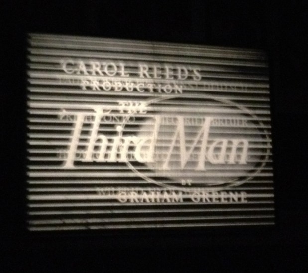 A film clip by the museum's co-founder, running on an old-style projector.