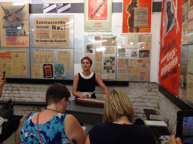 Wonderful zither concert by Viennese musician Cornelia Mayer…again, if you know the movie, you know this instrument!