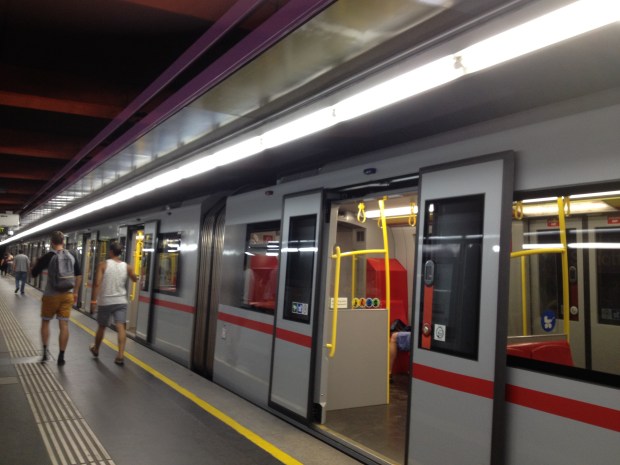Vienna's U-Bahn system was fast and reliable.