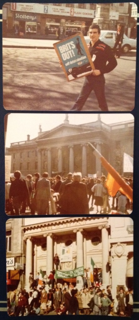 Easter weekend in Dublin, 1981 (photo: DY)